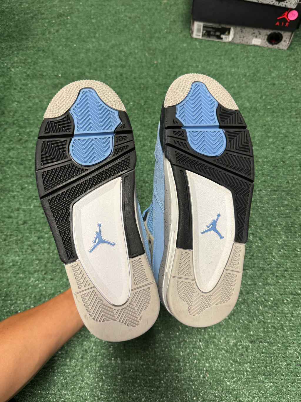 6y- Air Jordan 4 Retro UNC
