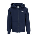 Nike Women's Club Fleece Navy Zip Up Hoodie
