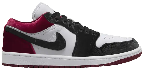 Air Jordan 1 Low Velvet Black Toe