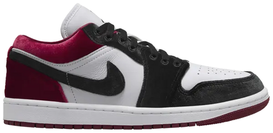 Air Jordan 1 Low Velvet Black Toe