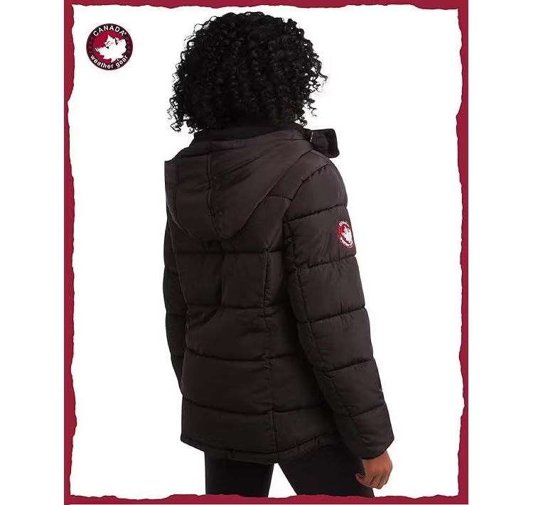 Canada Weather Gear Women's Puffer Parka Jacket