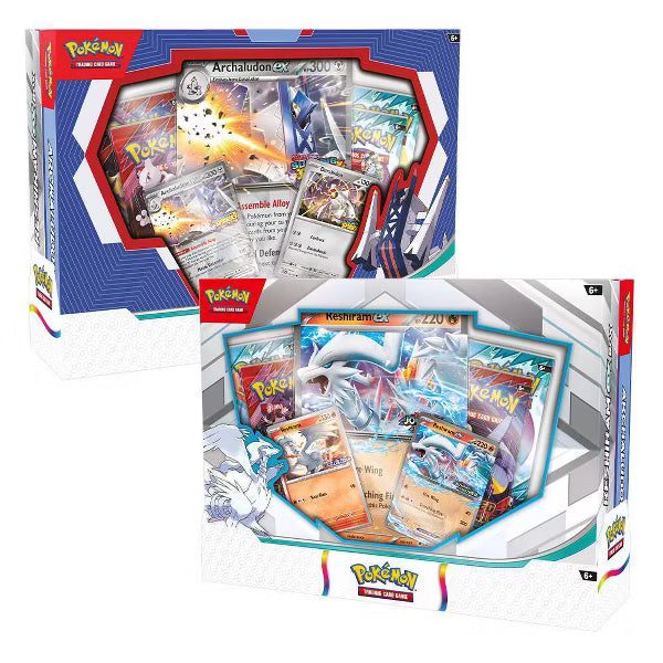 Pokemon Archaludon EX & Reshiram EX Box Set