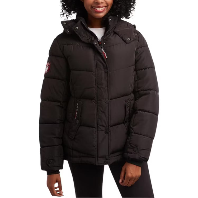 Canada Weather Gear Women's Puffer Parka Jacket