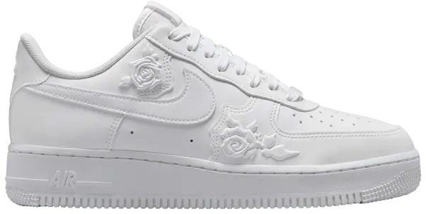 Nike Air Force 1 White Roses