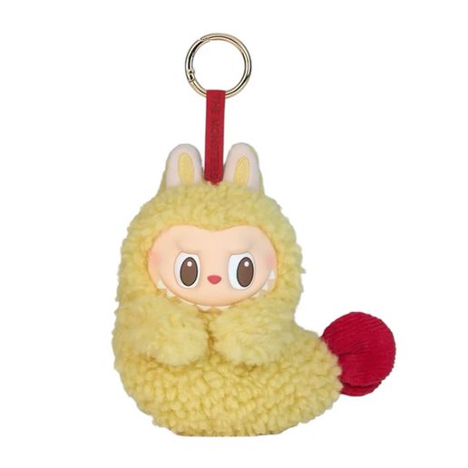 Pop Mart Labubu Shrimp Tempura Earphone Case Keychain