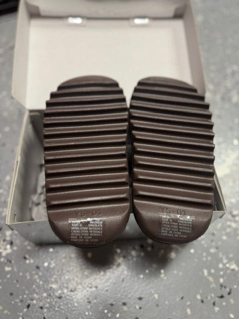 Yeezy YS-01 Slides Chocolate