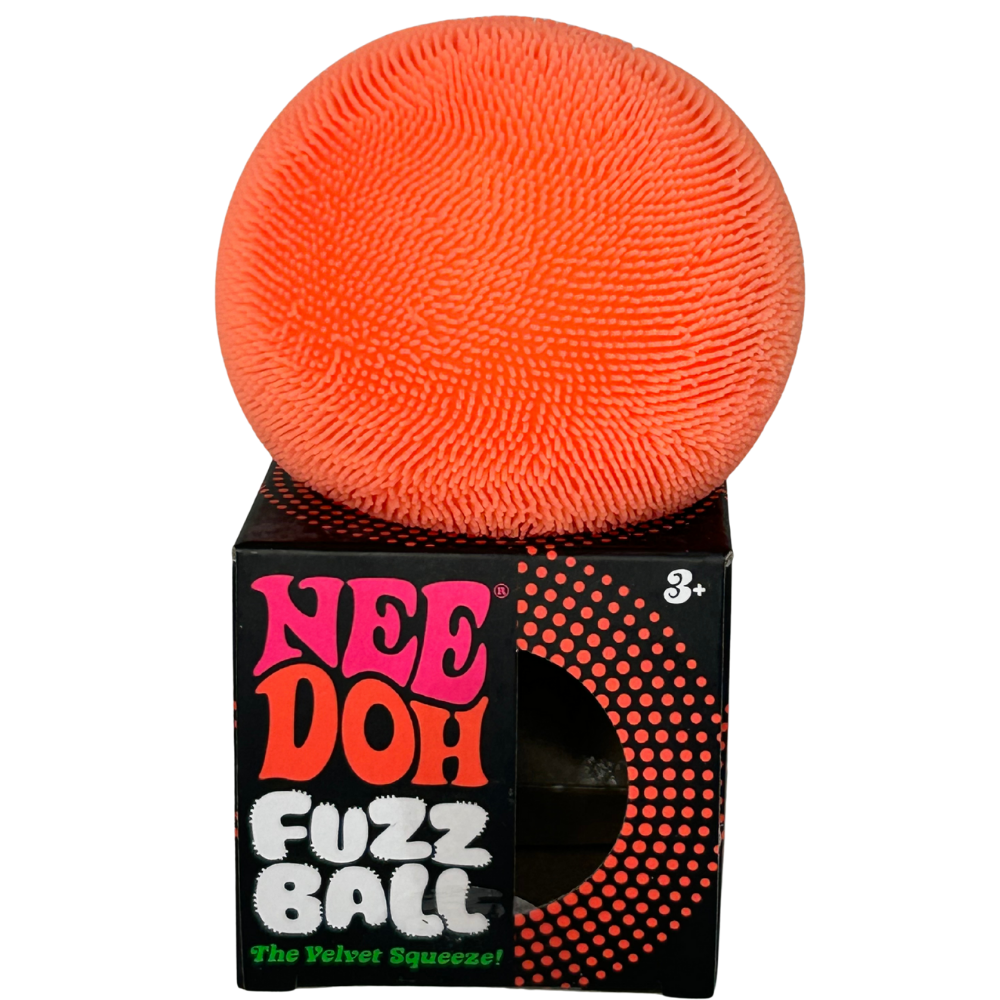 NeeDoh Fuzz Ball- Orange