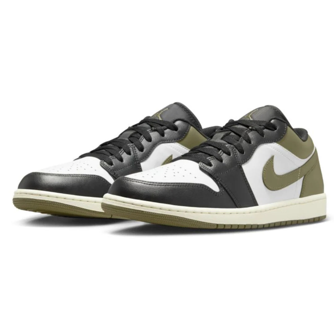 Air Jordan 1 Low 'Black Toe Medium Olive' *