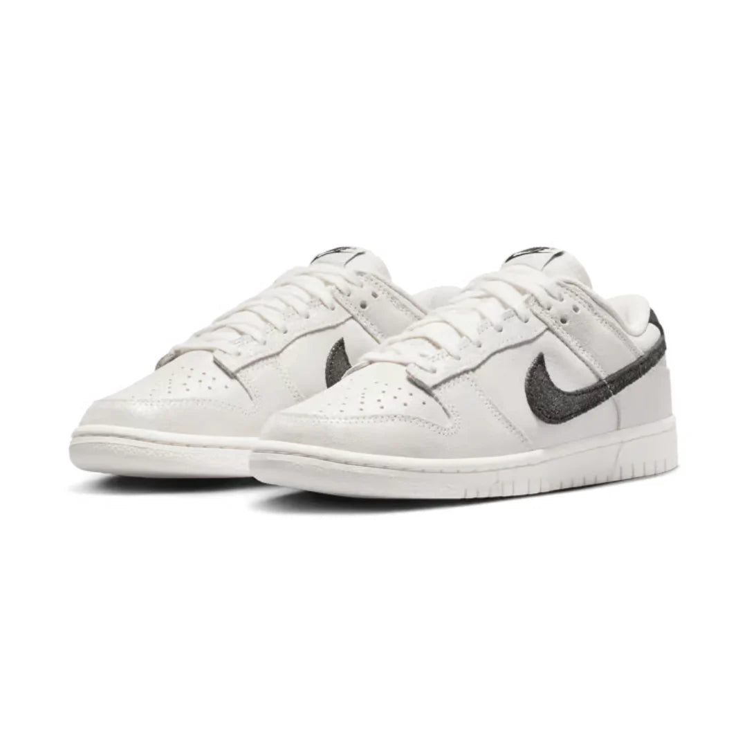 Nike Dunk Low SE White Glitter Suede