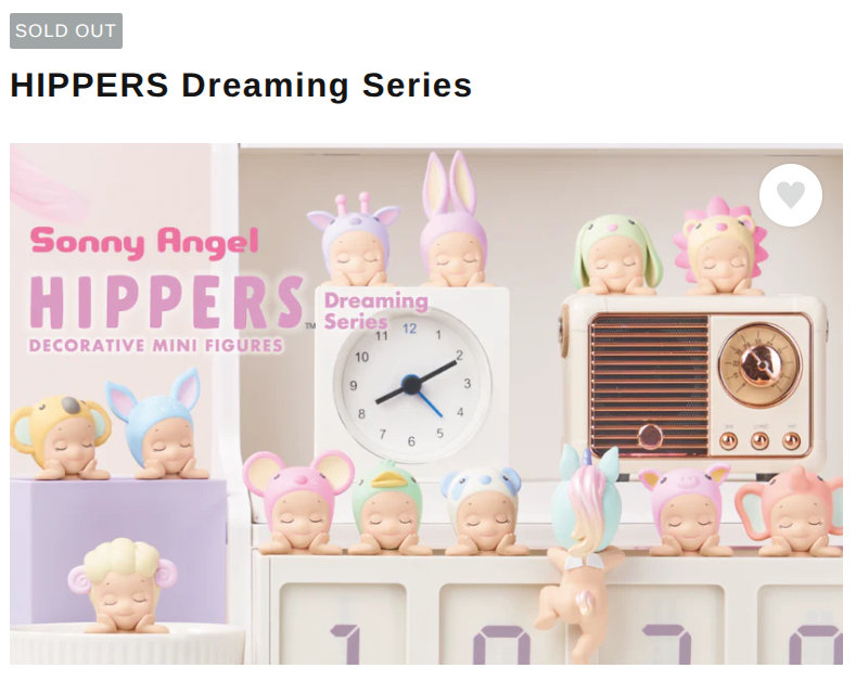 Sonny Angels Dream Hippers LIMITED Series
