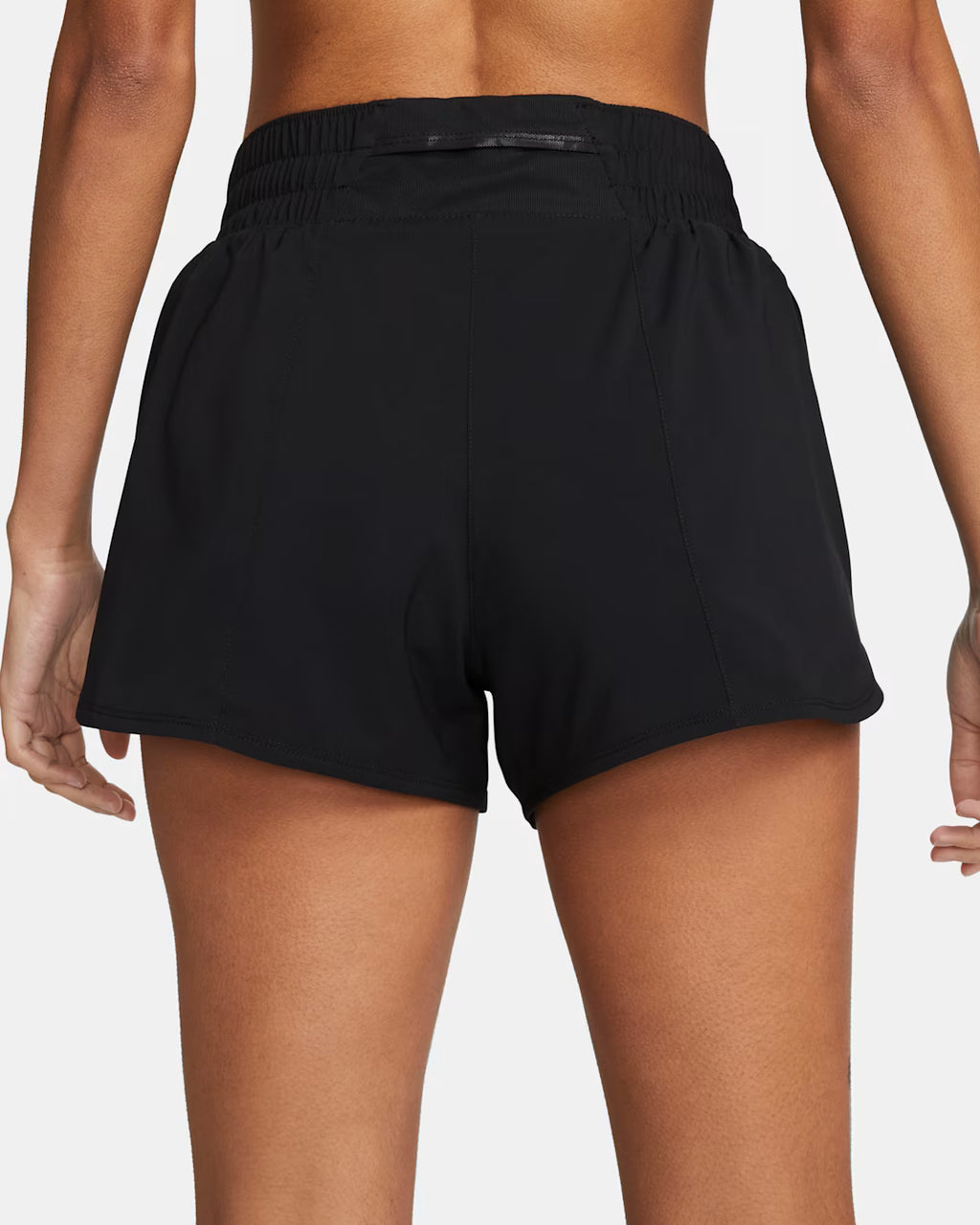 Nike Dri Fit High Waisted Womens Running Shorts- Black