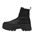 Jordan 1 High Brooklyn Triple Black Boots