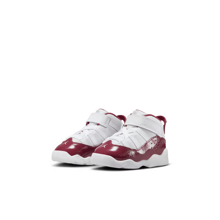 Air Jordan 6 Rings White Team Red