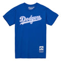 MLB Mitchell & Ness Cooperstown Collection Dodgers Tee- Royal Blue *