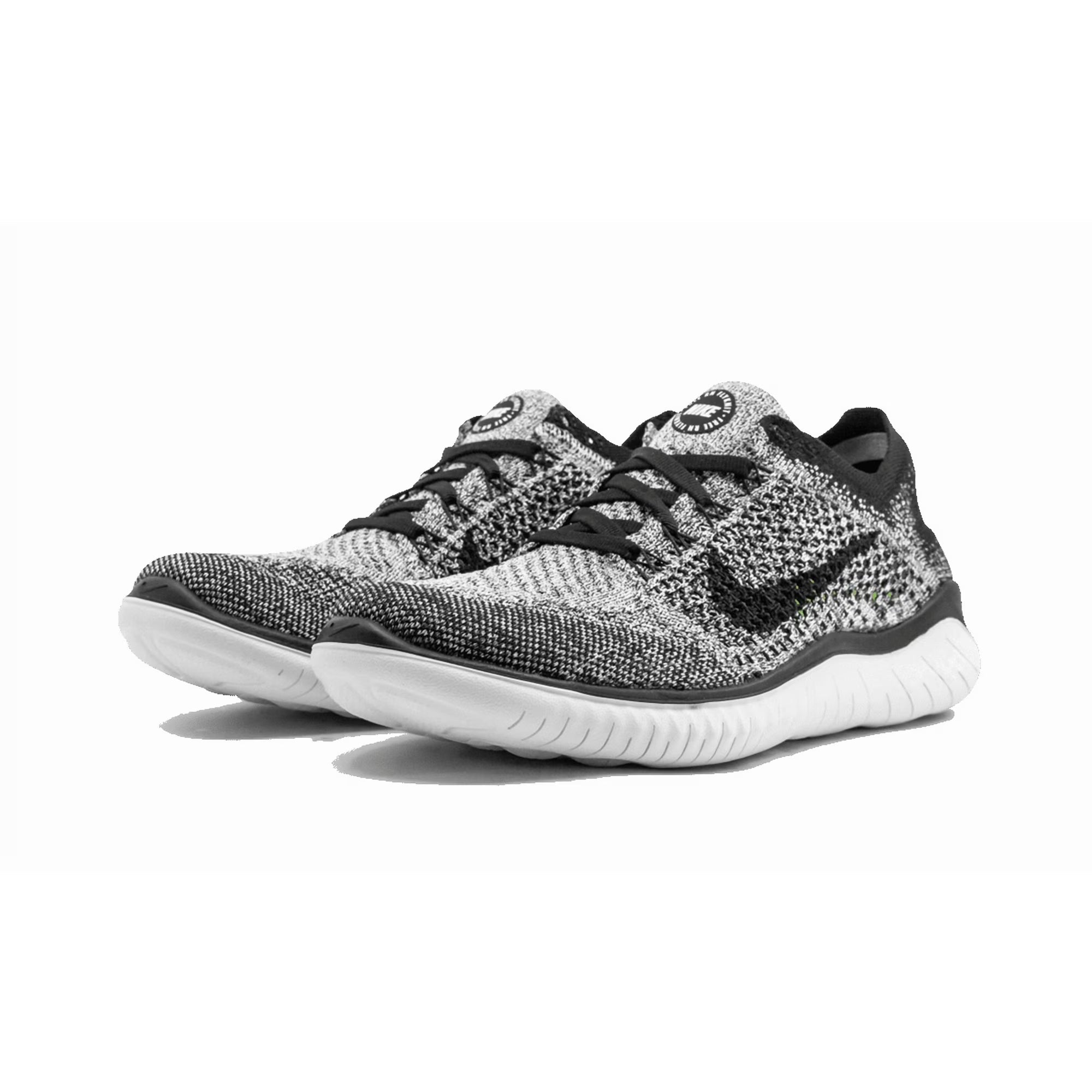 Nike Womens Free Run Flyknit 2018 Oreo
