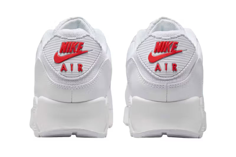 Nike Air Max 90 White Light Crimson