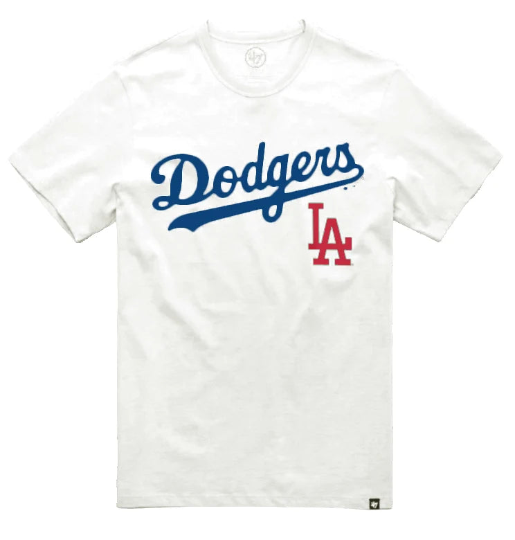Los Angeles Dodgers '47 Men's Pregame White Tee