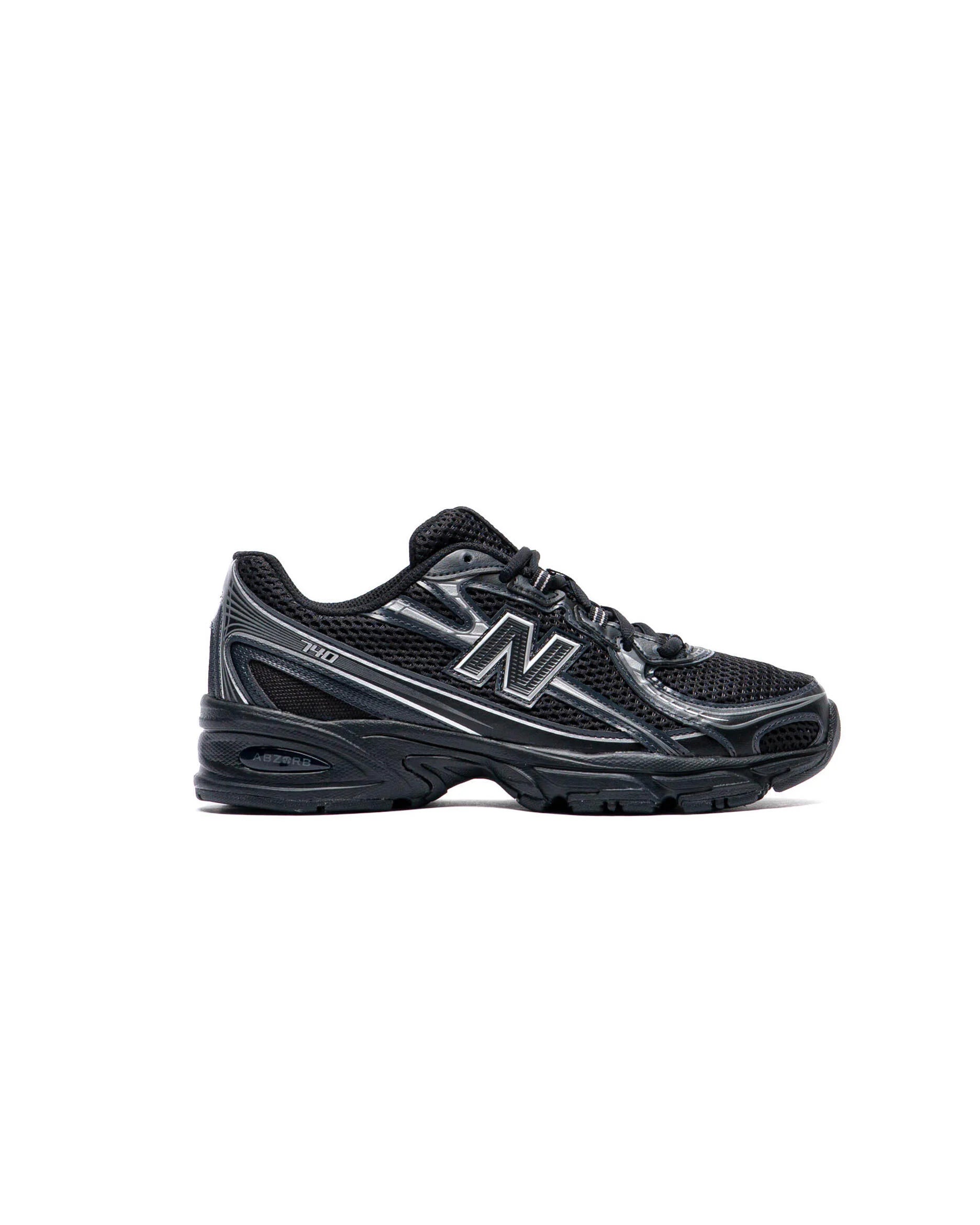 New Balance 740 Black Grey Silver