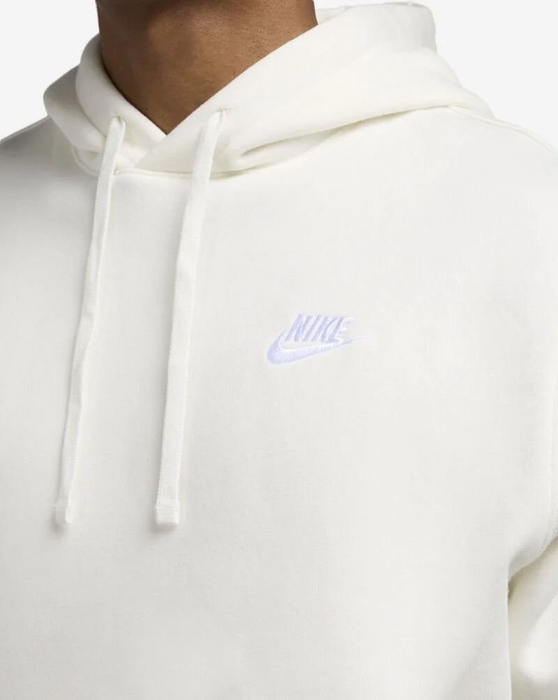 Nike Club Fleece Hoodie- Sail