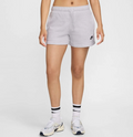 Nike Women's Club Fleece Shorts-Light Grey *