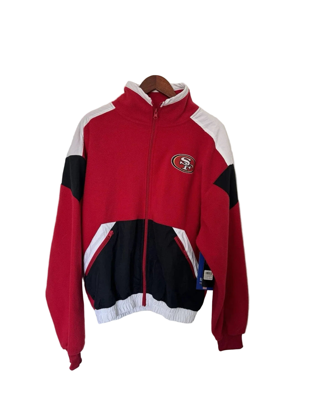 Men's NFL Ultra Game San Francisco 49ers Fleece Full Zip Jacket