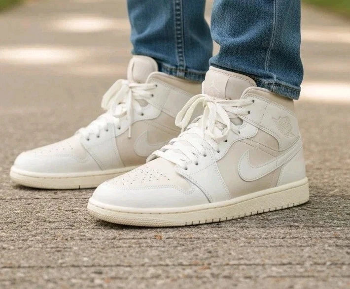 Air Jordan 1 Mid Legend Light Brown Sail