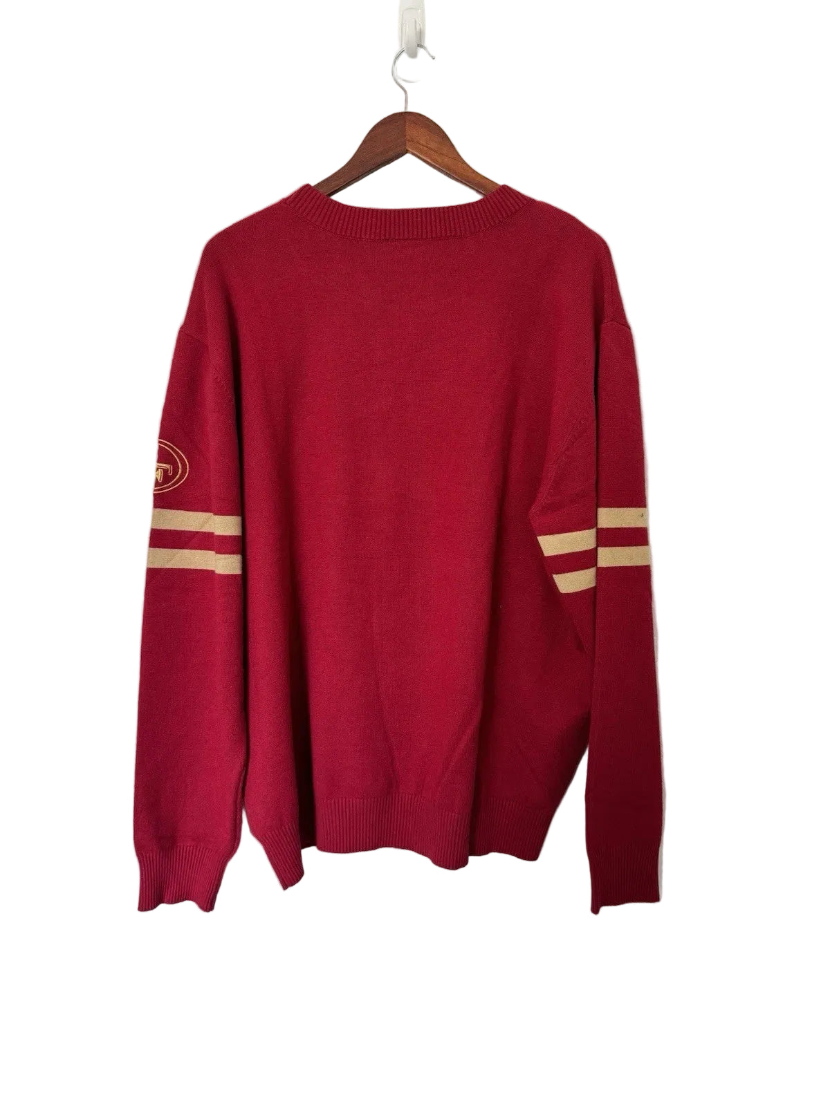 Men's NFL Ultra Game 49ers Cable Knit Sweater