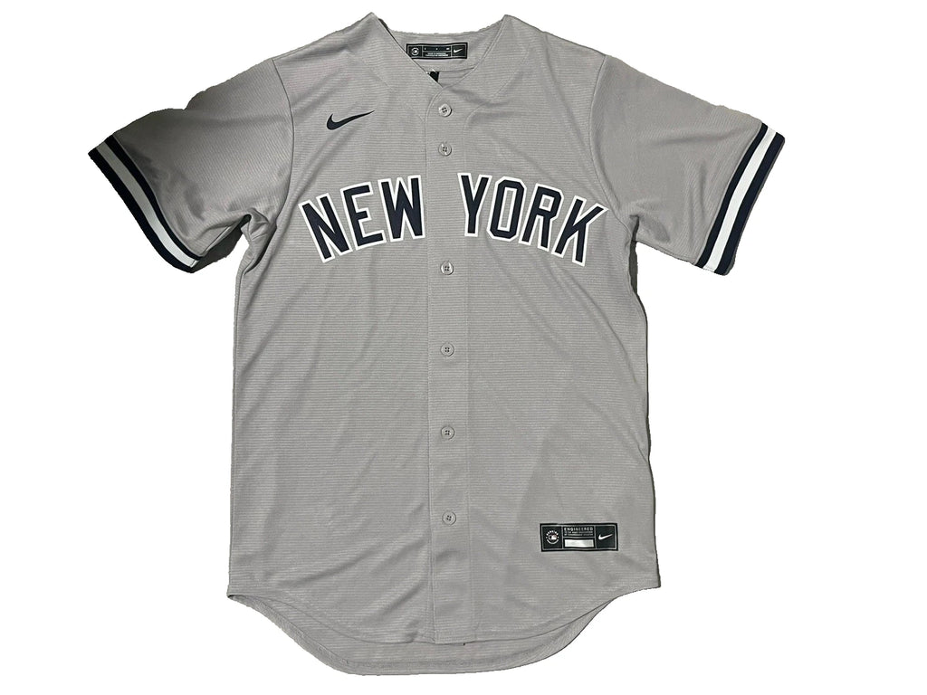 Nike New York Yankee's Replica Baseball Jersey- Gray