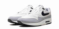 Size 11m- Nike Air Max 1 Platinum Tint Dark Obsidian