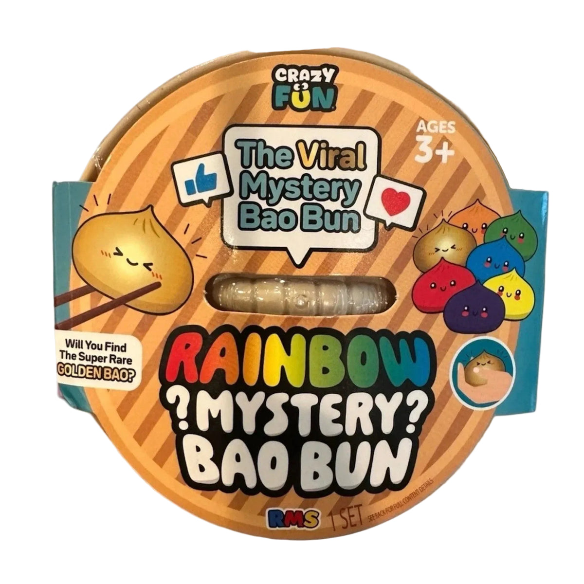 Rainbow Mystery Bao Bun