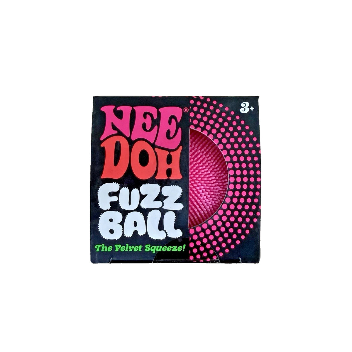 NeeDoh Fuzz Ball Velvet Squeeze Purple