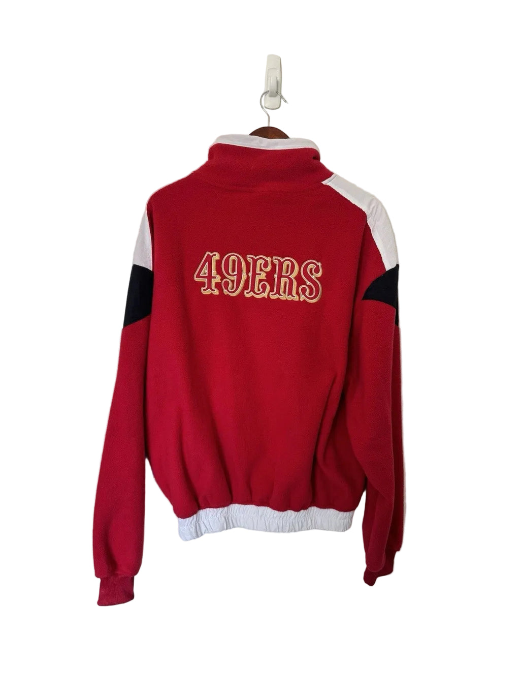 Men's NFL Ultra Game San Francisco 49ers Fleece Full Zip Jacket