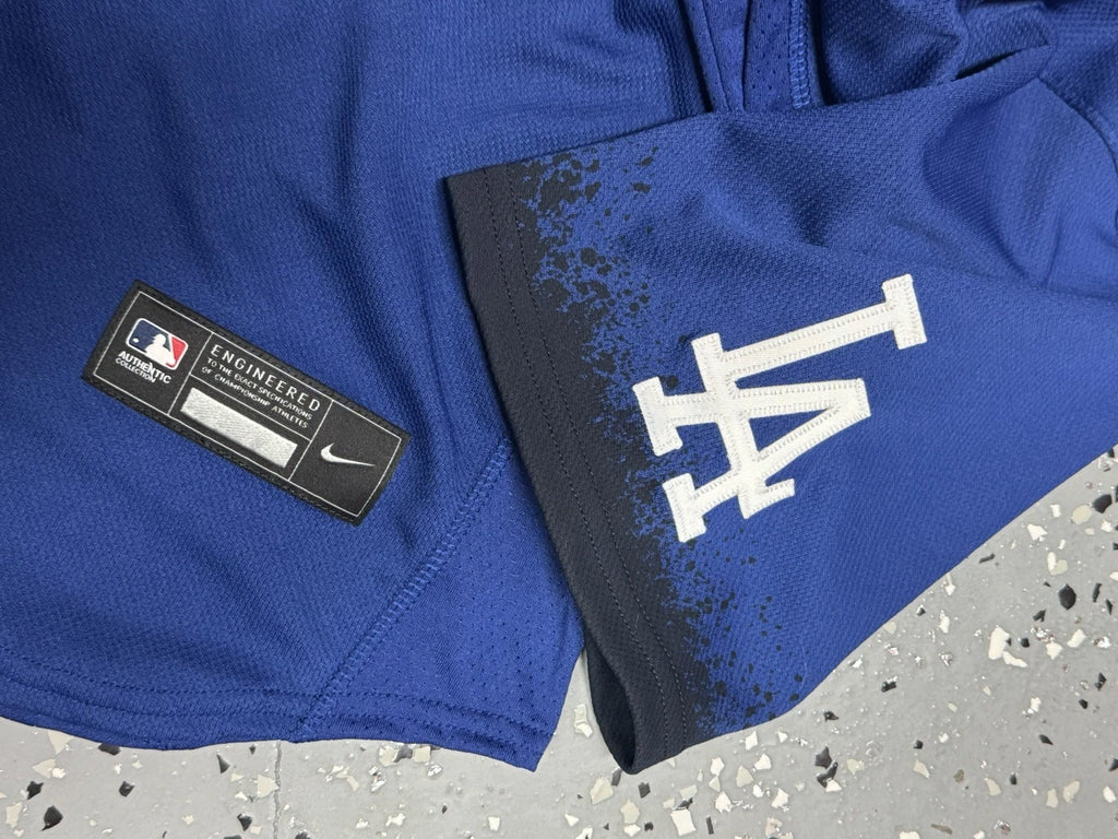 Size 40-Nike Authentic Los Angeles Dodgers Elite Flex Base City Connect Jersey