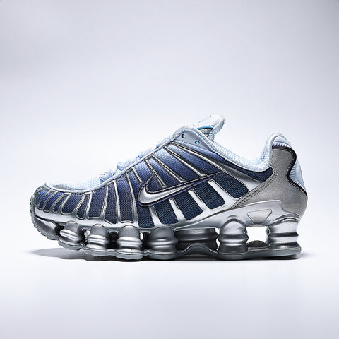 Nike Shox TL Blue Metallic Silver Fade